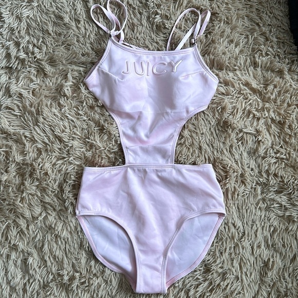 Juicy Couture Other - Y2K Juicy Couture pink cutout swimsuit size S